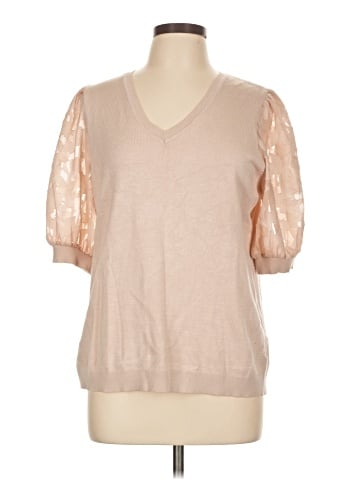 Adrianna Papell 3/4 Sleeve T-Shirt (view 1)