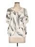 ENTI Ivory 3/4 Sleeve Blouse Size L - photo 1