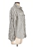 MSJ Stripes Gray Long Sleeve Button-Down Shirt Size L - photo 4