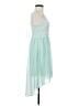Maurices 100% Polyester Teal Cocktail Dress Size 14 (0) - photo 4