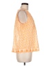 Vineyard Vines 100% Cotton Orange Sleeveless Blouse Size M - photo 4