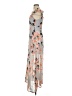 Shinestar 100% Polyester Floral Gray Casual Dress Size S - photo 5