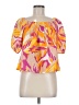 Sanctuary 100% Cotton Yellow Short Sleeve Blouse Size M - photo 1