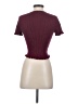 GB Burgundy Short Sleeve Turtleneck Size S - photo 2