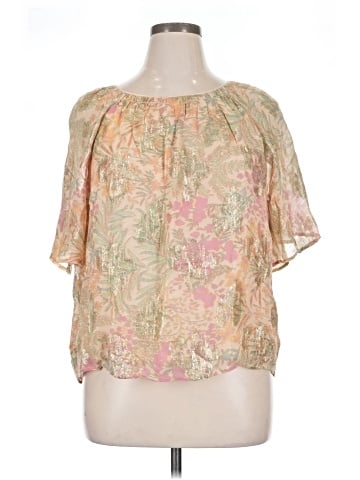Ann Taylor LOFT Short Sleeve Blouse (view 1)