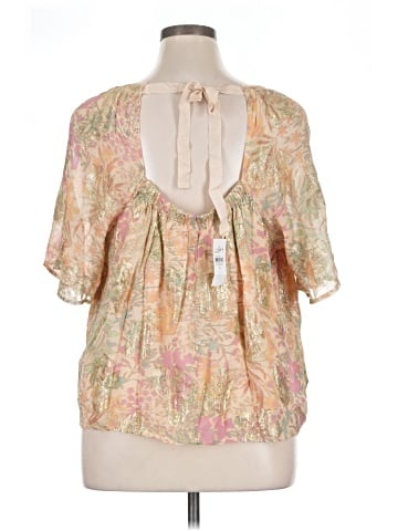 Ann Taylor LOFT Short Sleeve Blouse (view 2)