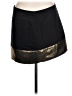 Express 100% Polyester Metallic Black Casual Skirt Size 10 - photo 1