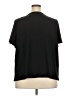 Ashley Blue Black Short Sleeve Blouse Size 3X - photo 2