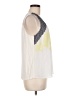 Skies Are Blue 100% Polyester White Sleeveless Blouse Size M - photo 4