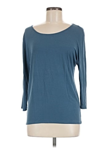 Ann Taylor LOFT 3/4 Sleeve T-Shirt (view 1)