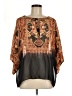 Violet & Claire Brown 3/4 Sleeve Blouse Size M - photo 1