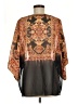 Violet & Claire Brown 3/4 Sleeve Blouse Size M - photo 2
