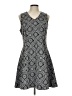 Cato Paisley Silver Cocktail Dress Size L - photo 1
