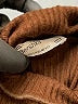 Bershka Brown Long Sleeve Turtleneck Size XS - photo 8
