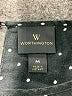 Worthington Polka Dots Black Short Sleeve Blouse Size M - photo 7