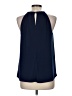 MICHAEL Michael Kors Blue Sleeveless Blouse Size M - photo 2
