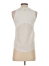 Nike 100% Polyester Ivory Sleeveless T-Shirt Size XS - photo 2
