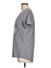Danskin Now Gray Short Sleeve Top Size L - photo 5