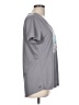 Danskin Now Gray Short Sleeve Top Size L - photo 4