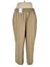 Nine West 100% Polyester Solid Tan Casual Pants Size XL - photo 2