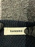 Sandro Black Pullover Sweater Size Lg (3) - photo 7