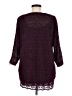 Alfani 100% Polyester Burgundy Pullover Sweater Size M - photo 2