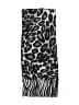 Collection Eighteen 100% Acrylic Animal Print Black Scarf One size - photo 2