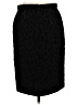 Ann Taylor Animal Print Black Formal Skirt Size 4 - photo 2