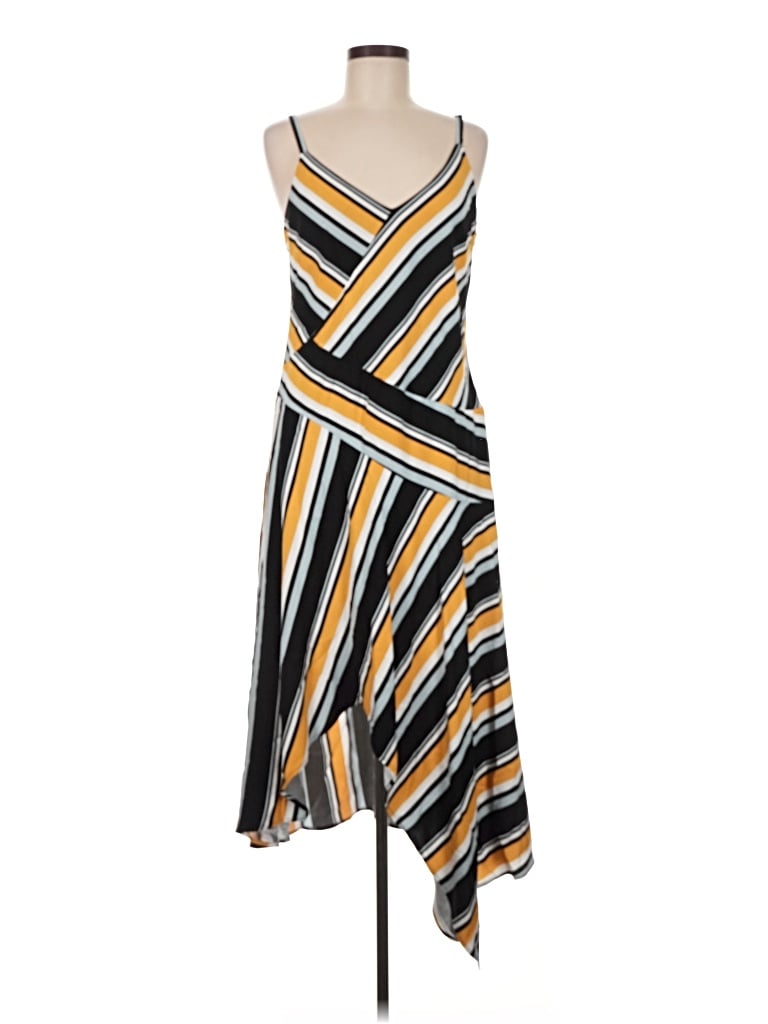 Pre-owned Parker Cocktail Dress In Yellow