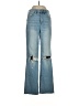 Flying Monkey Hearts Blue Jeans Size 25 waist - photo 1
