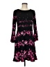 Alfani Floral Black Cocktail Dress Size 8 (petite) - photo 1
