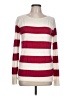 Loro Piana Stripes Red Burgundy Pullover Sweater Size EU (IT) 46 / US 10 - photo 1