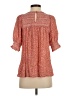 Dolan Red Short Sleeve Blouse Size XS - photo 2