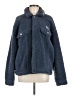 Stussy 100% Polyester Blue Faux Fur Jacket Size M - photo 1