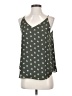 Ann Taylor LOFT 100% Polyester Green Sleeveless Blouse Size S (petite) - photo 1