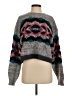 Free People Chevron-herringbone Gray Pullover Sweater Size S - photo 1