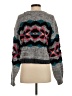 Free People Chevron-herringbone Gray Pullover Sweater Size S - photo 2