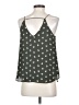 Ann Taylor LOFT 100% Polyester Green Sleeveless Blouse Size S (petite) - photo 2