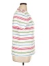 Talbots Outlet Stripes White Short Sleeve T-Shirt Size XL - photo 4