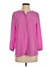 JM Collection 100% Polyester Pink 3/4 Sleeve Blouse Size S - photo 1