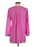JM Collection 100% Polyester Pink 3/4 Sleeve Blouse Size S - photo 2