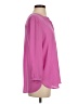 JM Collection 100% Polyester Pink 3/4 Sleeve Blouse Size S - photo 4