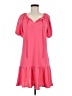 DKNY 100% Polyester Pink Casual Dress Size 6 - photo 1