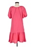 DKNY 100% Polyester Pink Casual Dress Size 6 - photo 2