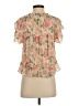 Love Sam 100% Viscose Tan Short Sleeve Blouse Size S - photo 2