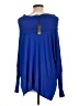 Cable & Gauge Blue Poncho Size L - photo 2