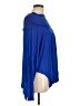 Cable & Gauge Blue Poncho Size L - photo 4