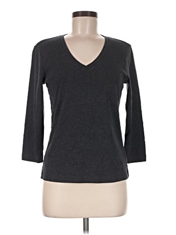 Chico's 3/4 Sleeve T-Shirt (view 1)