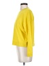 Madewell 100% Cashmere Solid Yellow Cashmere Pullover Sweater Size XS - photo 5