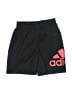 Adidas 100% Polyester Graphic Black Athletic Shorts Size 4 - photo 1
